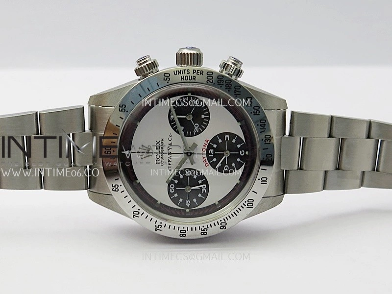 Daytona 6263 Style02 Tiffany SS B12 Best Edition White Dial Black Subdials On SS Bracelet Venus 75
