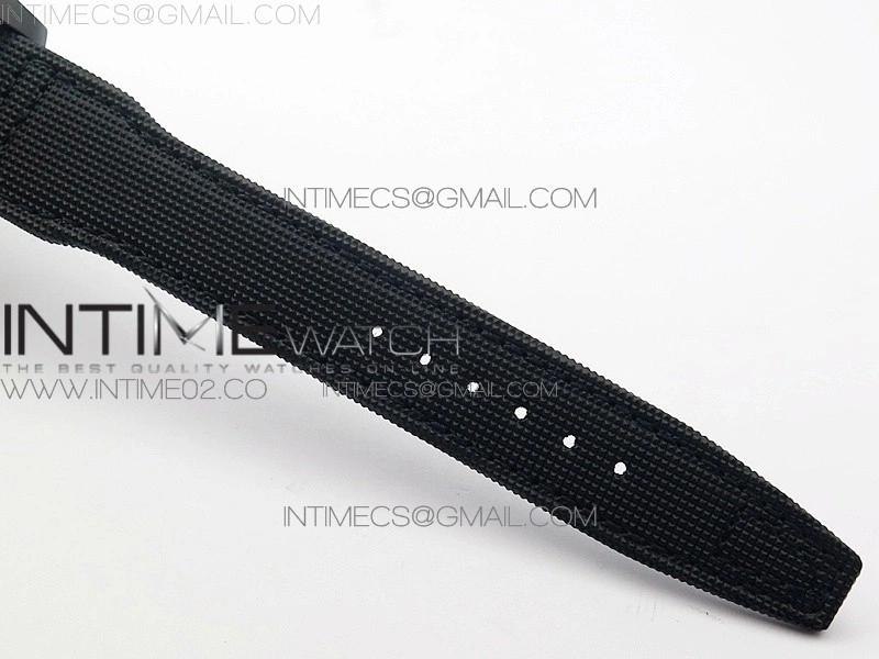 Big Pilot Real PR IW502001 Real Ceramic AZF 1:1 Best Edition Black Dial on Black Calfskin Strap A51111