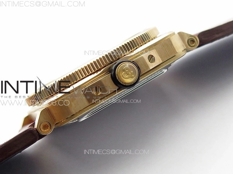 BR 03-92 Diver Bronze B12 1:1 Best Edition Red Dial on Red Leather Strap MIYOTA 9015