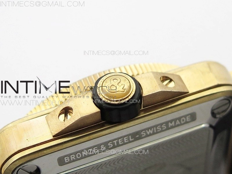 BR 03-92 Diver Bronze B12 1:1 Best Edition Red Dial on Red Leather Strap MIYOTA 9015