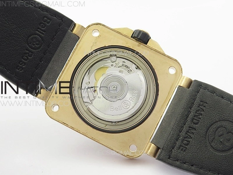 BR 03-92 Diver Bronze B12 1:1 Best Edition Red Dial on Red Leather Strap MIYOTA 9015
