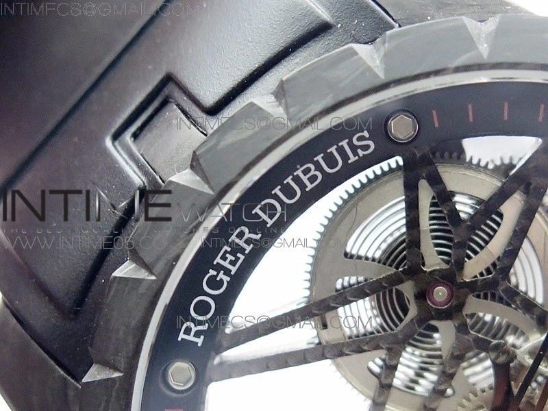 Excalibur Rddbex0393 FC BBR Best Edition Skeleton Dial on Black Rubber Strap A2136 Tourbillon V4