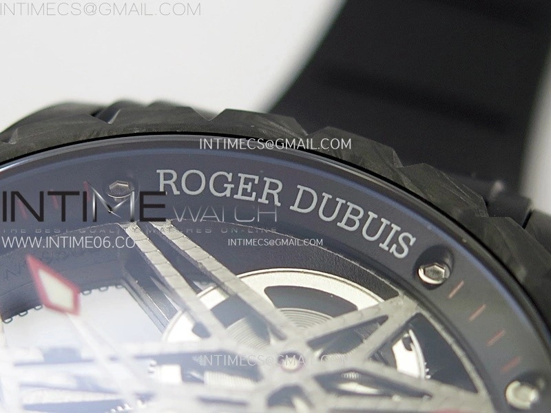 Excalibur Rddbex0393 FC BBR Best Edition Skeleton Dial on Black Rubber Strap A2136 Tourbillon V4