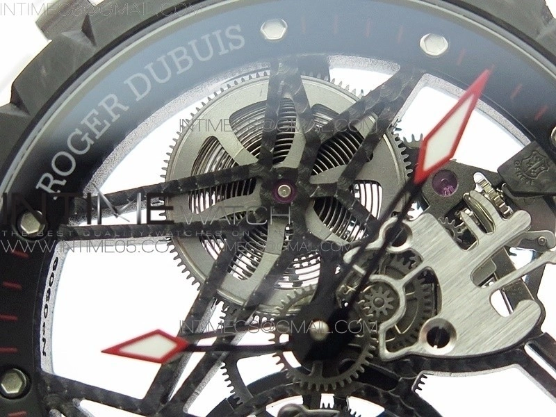 Excalibur Rddbex0393 FC BBR Best Edition Skeleton Dial on White Rubber Strap A2136 Tourbillon V4