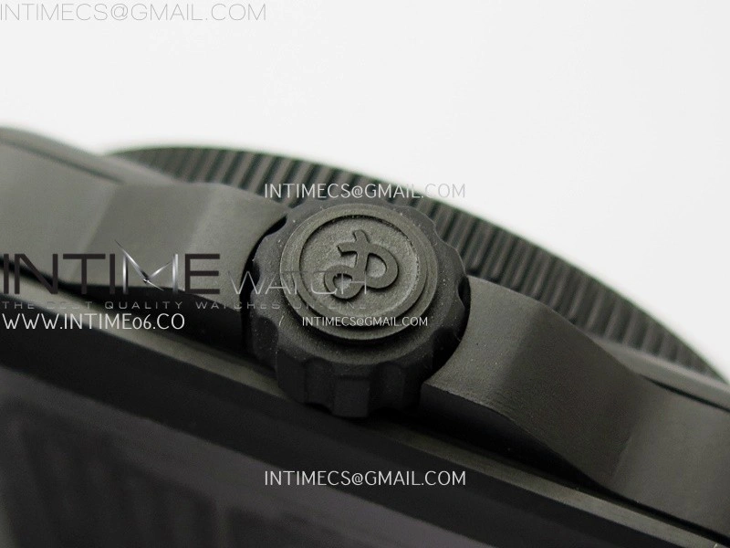 Instruments BR03A-D Ceramic M+F 1:1 Best Edition Green Lumed Dial on Rubber Strap MIYOTA 9015 V3