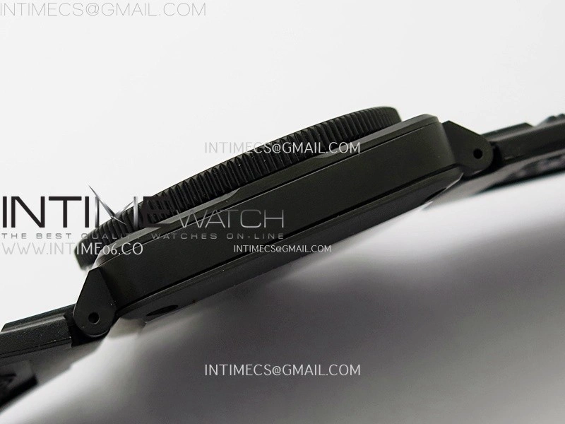 Instruments BR03A-D Ceramic M+F 1:1 Best Edition Green Lumed Dial on Rubber Strap MIYOTA 9015 V3
