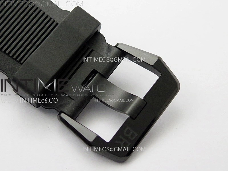 Instruments BR03A-D Ceramic M+F 1:1 Best Edition Green Lumed Dial on Rubber Strap MIYOTA 9015 V3