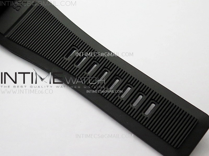 Instruments BR03A-D Ceramic M+F 1:1 Best Edition Green Lumed Dial on Rubber Strap MIYOTA 9015 V3