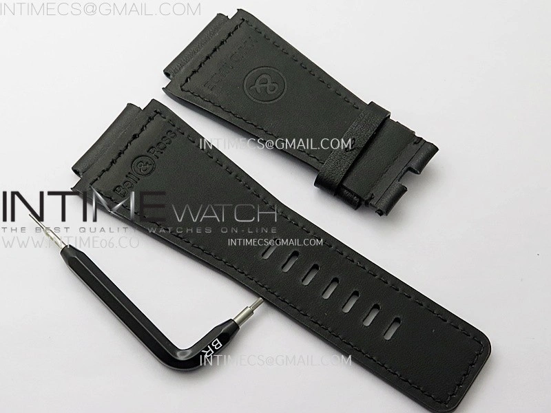 Instruments BR03A-D Ceramic M+F 1:1 Best Edition Green Lumed Dial on Rubber Strap MIYOTA 9015 V3