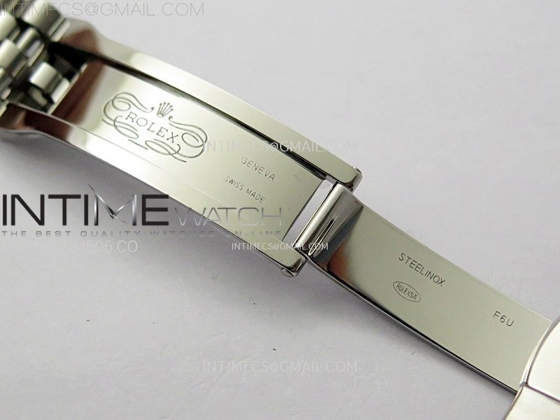 DateJust 41mm 126334 904 SS ARF 1:1 Best Edition Rhodium Dial Sticks Markers on Jubilee Bracelet SH3235
