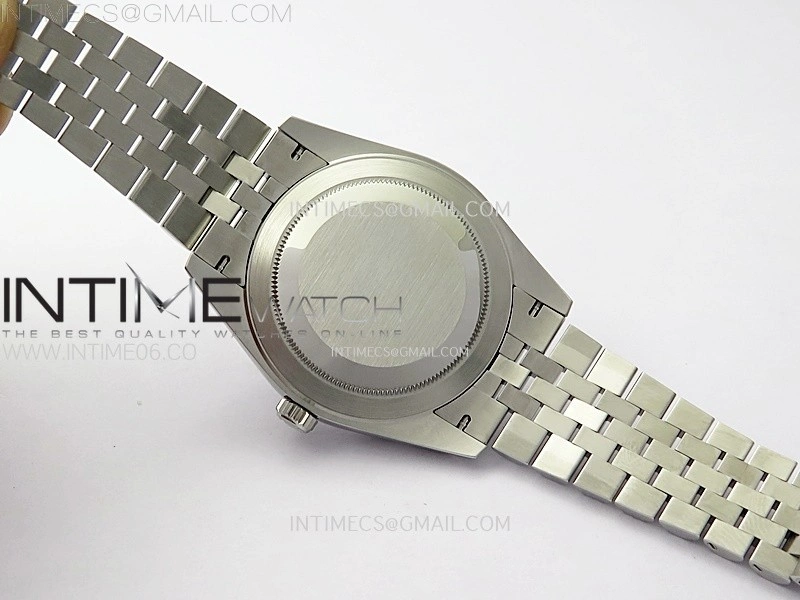 DateJust 41mm 126334 904 SS ARF 1:1 Best Edition Rhodium Dial Sticks Markers on Jubilee Bracelet SH3235