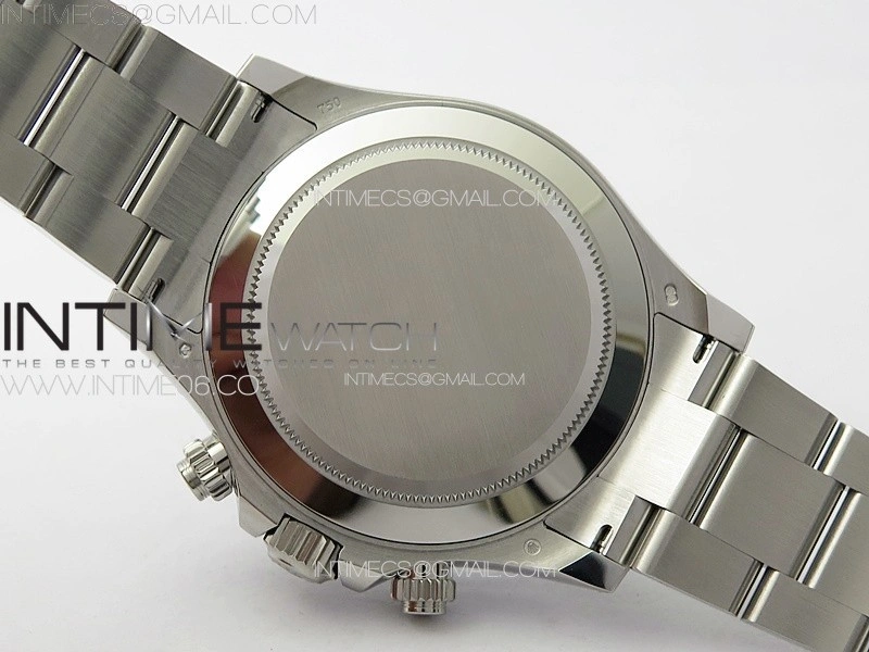 Daytona 116509 904 SS BTF 1:1 Best Edition Black Dial Crystals Markers On 904L SS Bracelet SA4130