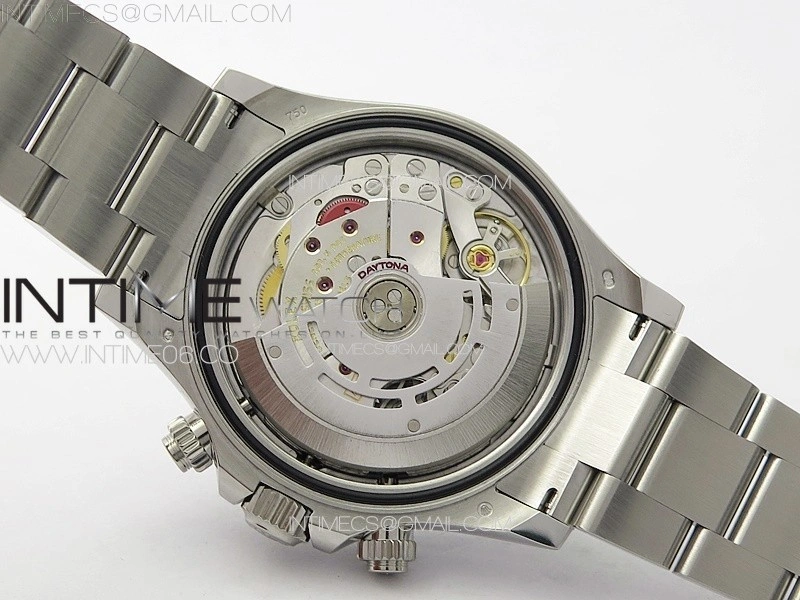 Daytona 116509 904 SS BTF 1:1 Best Edition Black Dial Crystals Markers On 904L SS Bracelet SA4130