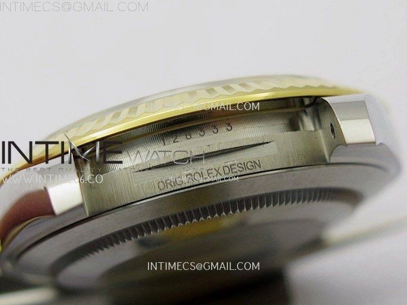 DateJust 41mm 126333 904 SS YG AR+F 1:1 White MOP Dial Diamonds Markers On SS YG Oyster Bracelet DD3235 V2