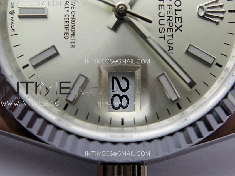 DateJust 126234 904L SS JDF 1:1 Best Edition Silver Dial Stick Markers on Jubilee 904L SS Bracelet