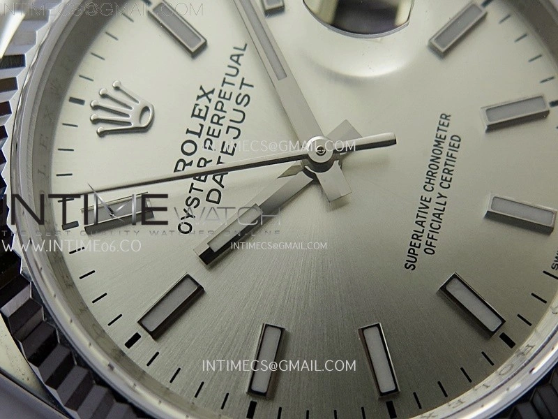 DateJust 126234 904L SS JDF 1:1 Best Edition Silver Dial Stick Markers on Jubilee 904L SS Bracelet