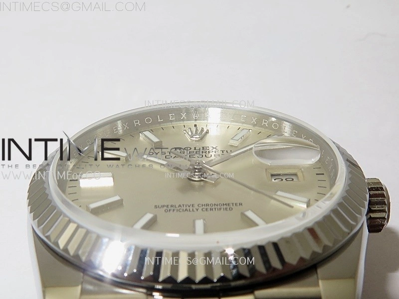 DateJust 126234 904L SS JDF 1:1 Best Edition Silver Dial Stick Markers on Jubilee 904L SS Bracelet