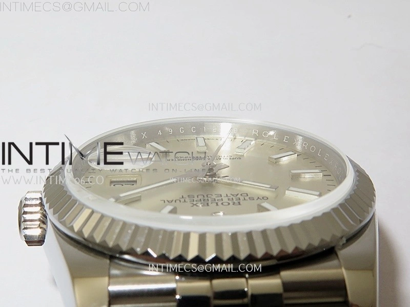 DateJust 126234 904L SS JDF 1:1 Best Edition Silver Dial Stick Markers on Jubilee 904L SS Bracelet