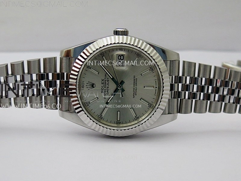 DateJust 126334 904L SS JDF 1:1 Best Edition Silver Dial Stick Markers on Jubilee 904L SS Bracelet