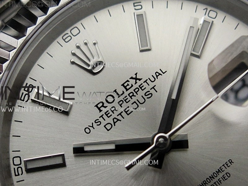DateJust 126334 904L SS JDF 1:1 Best Edition Silver Dial Stick Markers on Jubilee 904L SS Bracelet