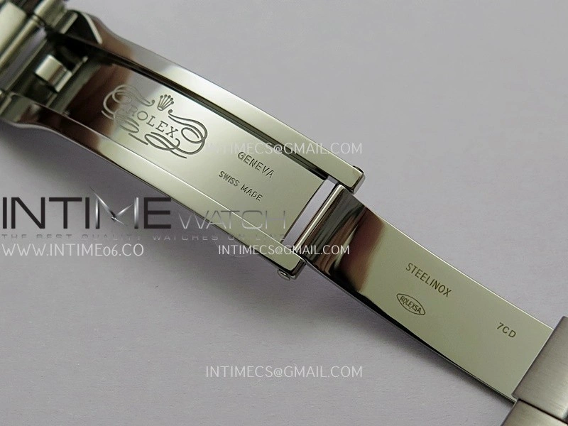 Daytona 116500 Blacken 904L SS PMSF 1:1 Best Edition Silver Dial Black Subdial On 904L SS Bracelet DD4130