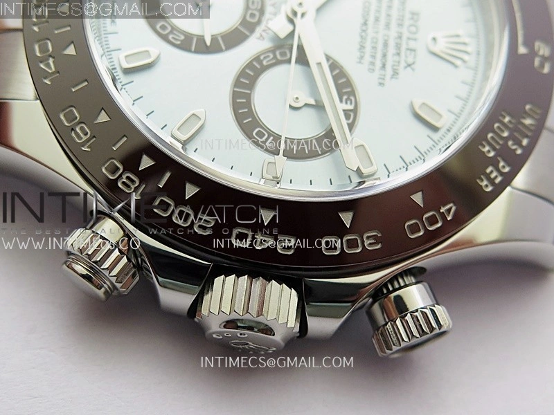 Daytona 116506 904L SS VF 1:1 Best Edition Ice Blue Dial Stick Markers On 904L SS Bracelet DD4130