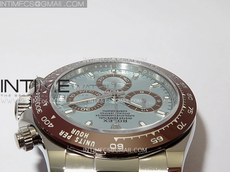 Daytona 116506 904L SS VF 1:1 Best Edition Ice Blue Dial Stick Markers On 904L SS Bracelet DD4130