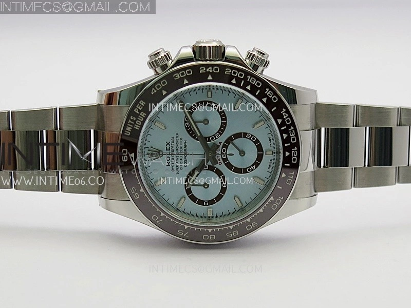 Daytona 126506 904L SS VF 1:1 Best Edition Ice Blue Dial Stick Markers On 904L SS Bracelet DD4131