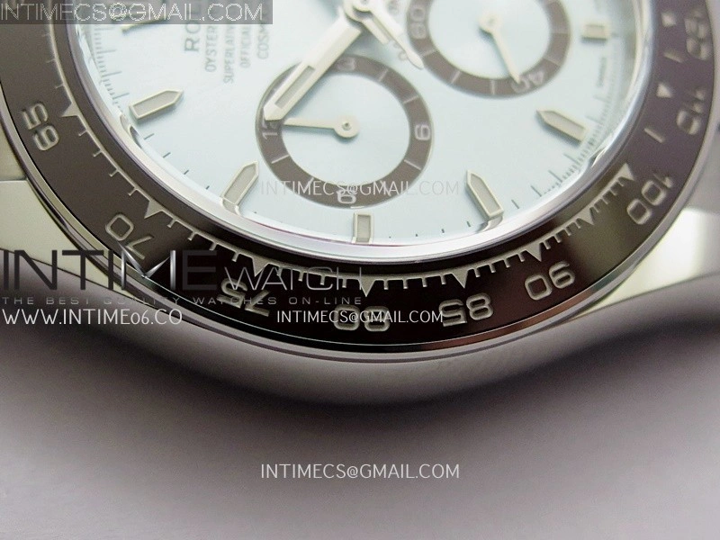Daytona 126506 904L SS VF 1:1 Best Edition Ice Blue Dial Stick Markers On 904L SS Bracelet DD4131