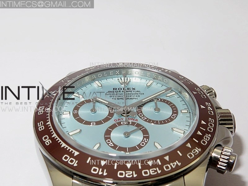 Daytona 126506 904L SS VF 1:1 Best Edition Ice Blue Dial Stick Markers On 904L SS Bracelet DD4131
