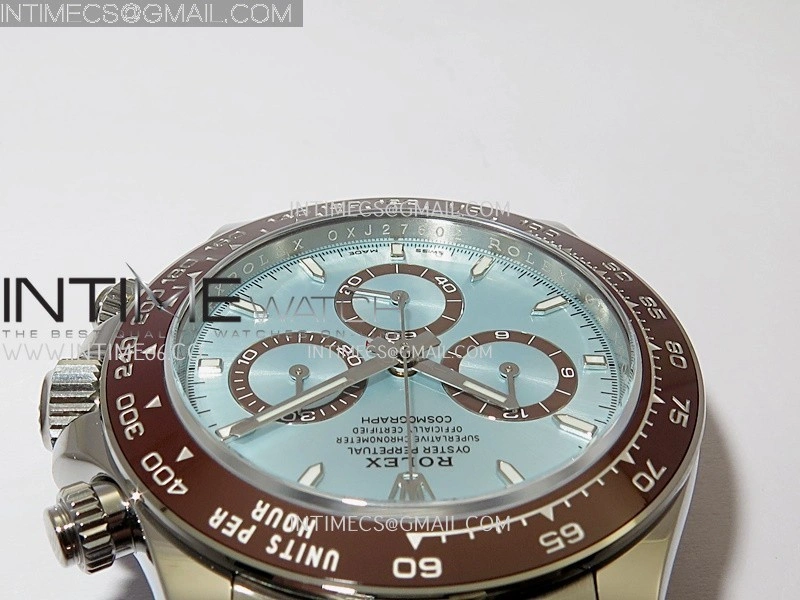 Daytona 126506 904L SS VF 1:1 Best Edition Ice Blue Dial Stick Markers On 904L SS Bracelet DD4131