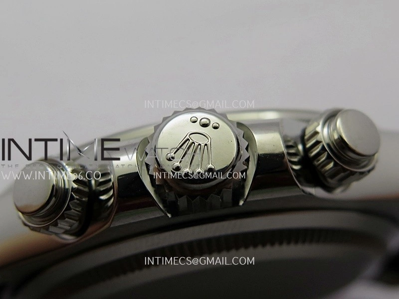 Daytona 126519 904L SS VF 1:1 Best Edition SS Silver Dial On Black Oysterflex Rubber Strap DD4131