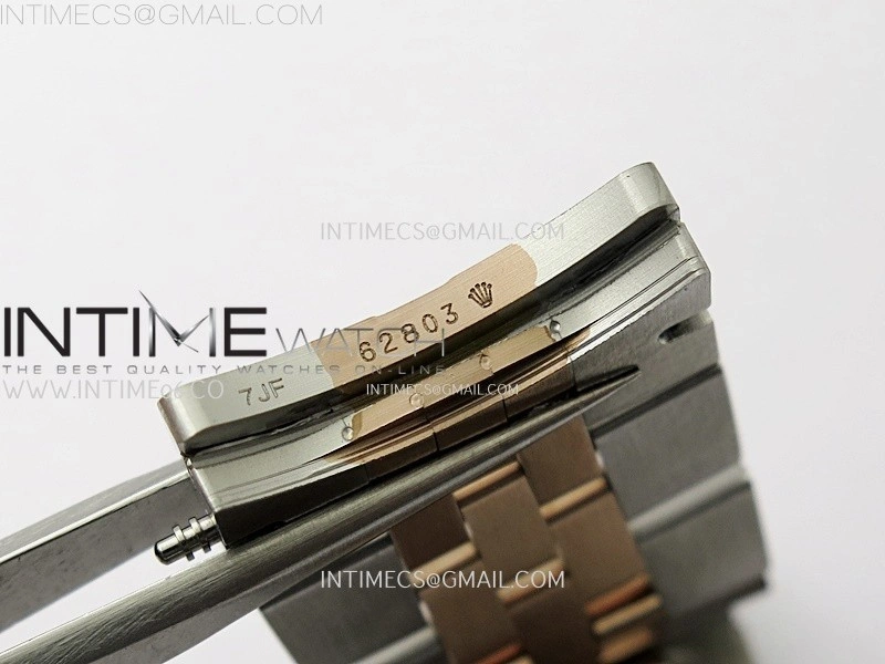DateJust 126331 904L SS RG JDF 1:1 Best Edition Brown Dial Diamond Markers on Jubilee SS RG Bracelet