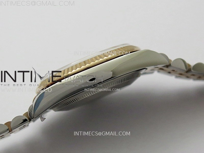 DateJust 126231 904L SS RG JDF 1:1 Best Edition Gray Dial RG Roman Markers on Jubilee SS RG Bracelet