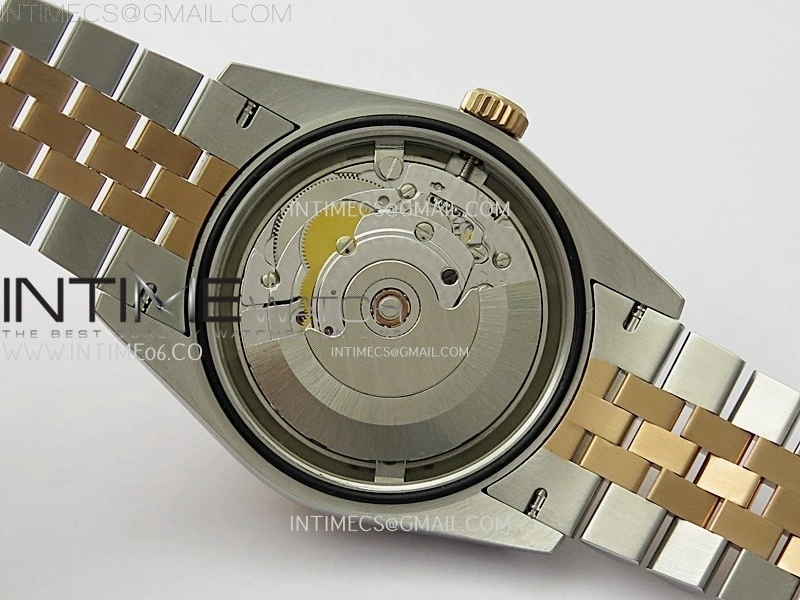 DateJust 126231 904L SS RG JDF 1:1 Best Edition Gray Dial RG Roman Markers on Jubilee SS RG Bracelet