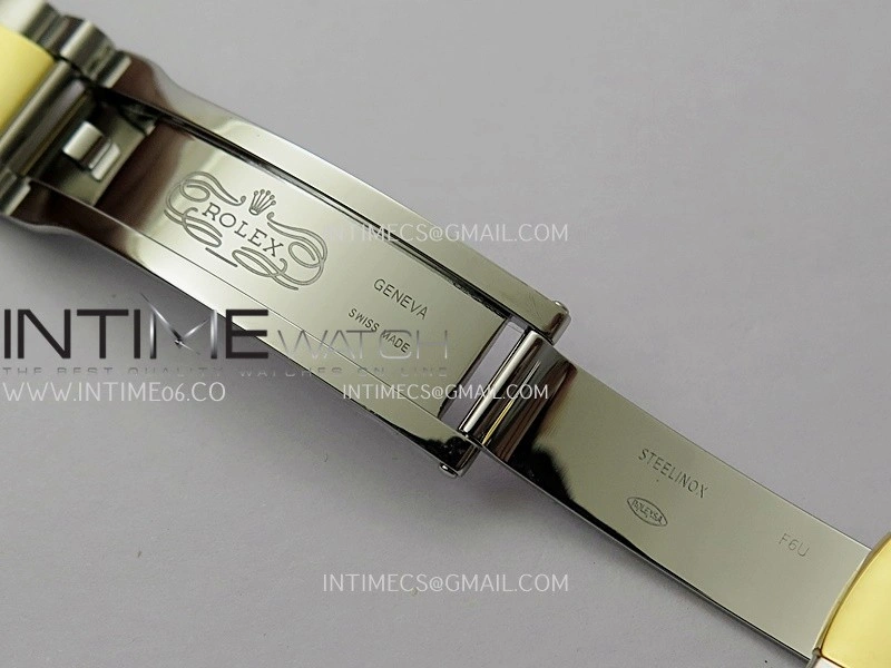 DateJust 126233 36mm 904L SS YG AR+F 1:1 Best Edition Black Dial Diamond Marker On Oyster Bracelet DD3235