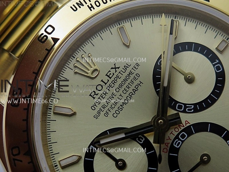 Daytona 126509 904L YG QF Best Edition Champagne Gold Dial YG Subdial On 904L YG Bracelet SA4131