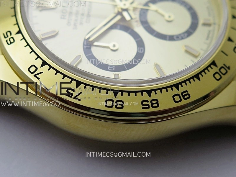 Daytona 126509 904L YG QF Best Edition Champagne Gold Dial YG Subdial On 904L YG Bracelet SA4131