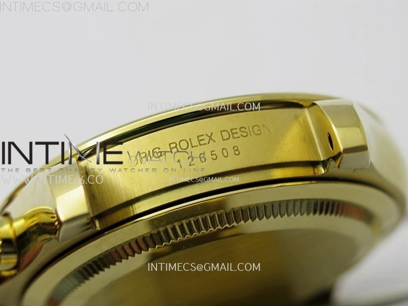 Daytona 126509 904L YG QF Best Edition Champagne Gold Dial YG Subdial On 904L YG Bracelet SA4131