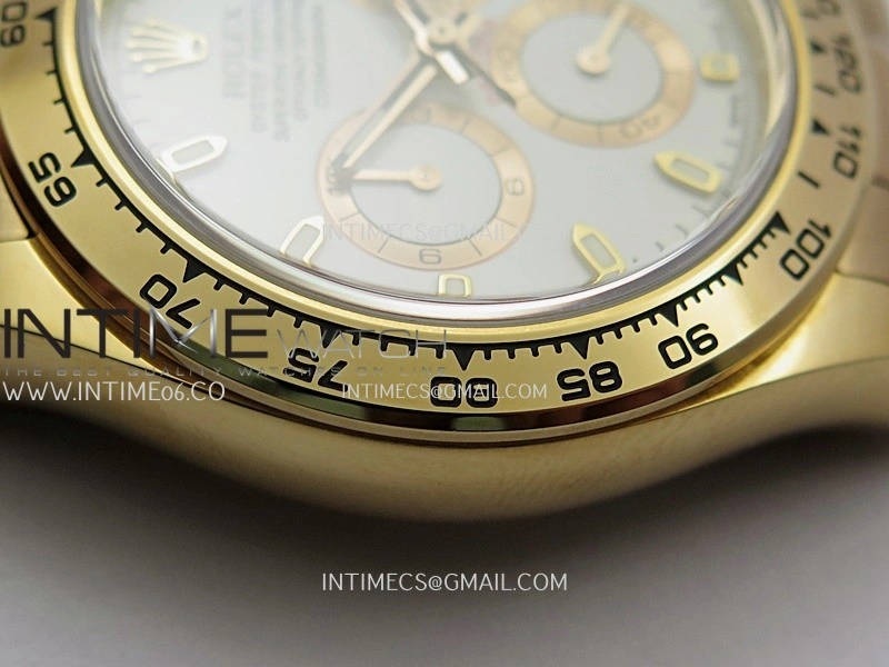 Daytona 116505 904L RG VF 1:1 Best Edition White Dial Stick Marker On 904L RG Bracelet DD4130