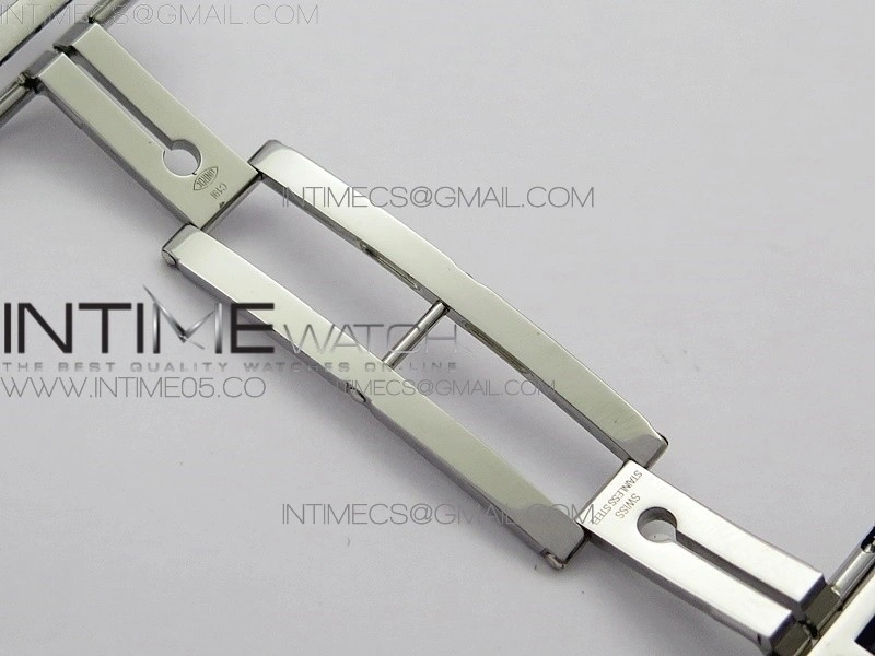 Portuguese IW371605 ZF V3 1:1 Best Edition SS White Dial Blue Markers on Blue Leather Strap A96355
