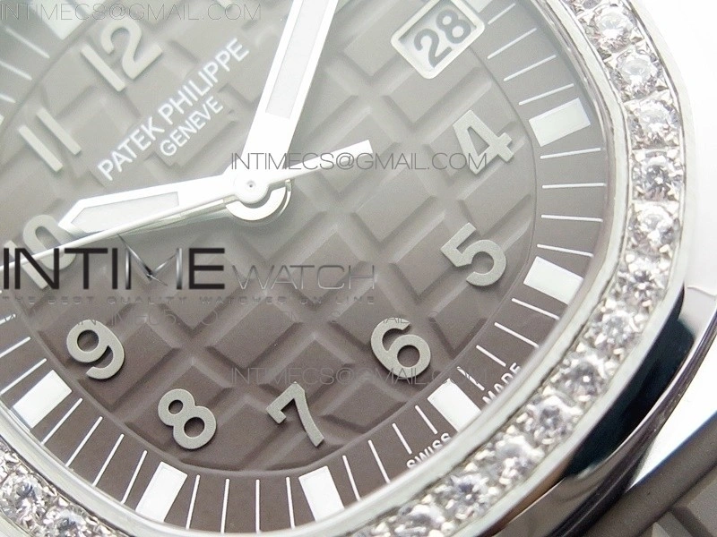 Aquanaut 5067A SS PPF 1:1 Best Edition Light Brown Textured Dial on Brown Rubber Strap AE23