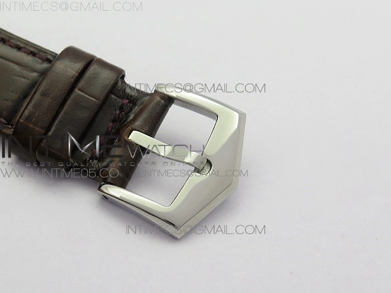 Classic 5077P-102 SS Case FLF Best Edition Real Enamel Dial 1 Brown Leather strap Cal.240