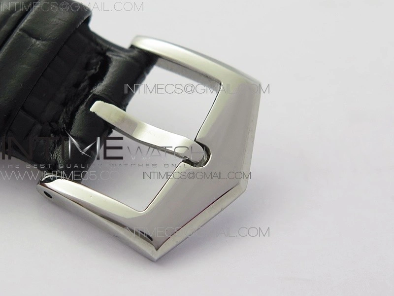 Classic 5077P-102 SS Case FLF Best Edition Real Enamel Dial 4 Black Leather strap Cal.240