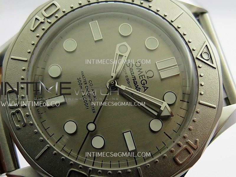 Seamaster 300M Diver 42mm SS ORF Best Edition Gray Dial On SS Mesh Bracelet Super Clone 8806