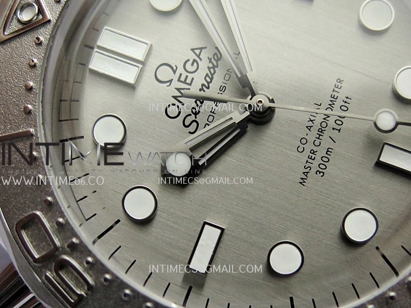 Seamaster 300M Diver 42mm SS ORF Best Edition Gray Dial On SS Mesh Bracelet Super Clone 8806