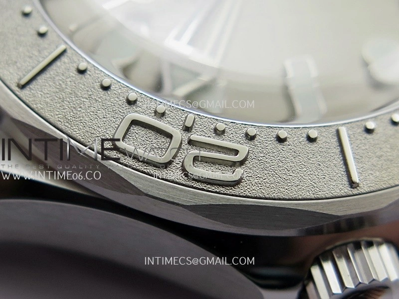 Seamaster 300M Diver 42mm SS ORF Best Edition Gray Dial On SS Mesh Bracelet Super Clone 8806