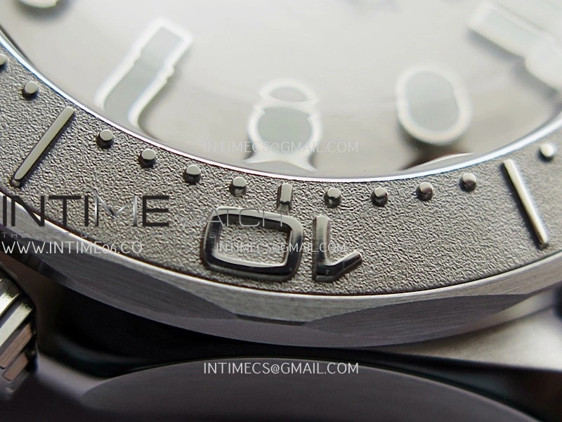 Seamaster 300M Diver 42mm SS ORF Best Edition Gray Dial On SS Mesh Bracelet Super Clone 8806