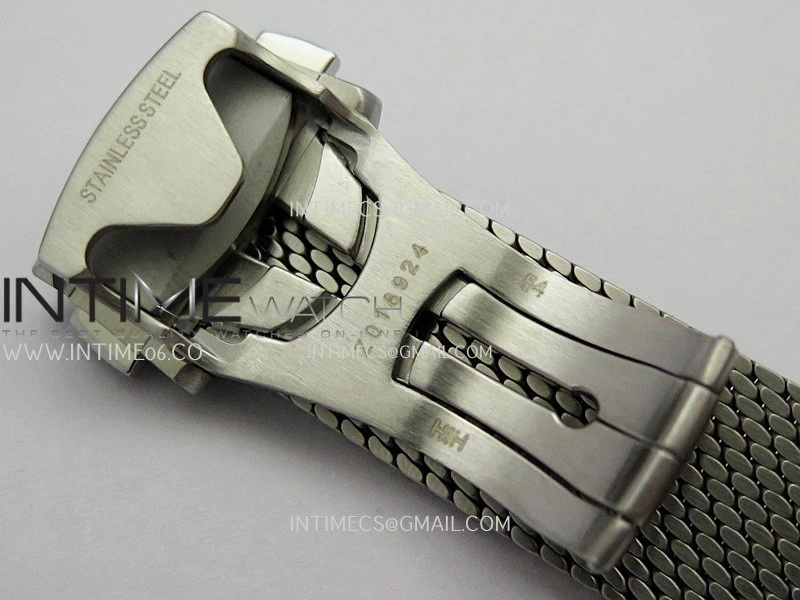 Seamaster 300M Diver 42mm SS ORF Best Edition Gray Dial On SS Mesh Bracelet Super Clone 8806