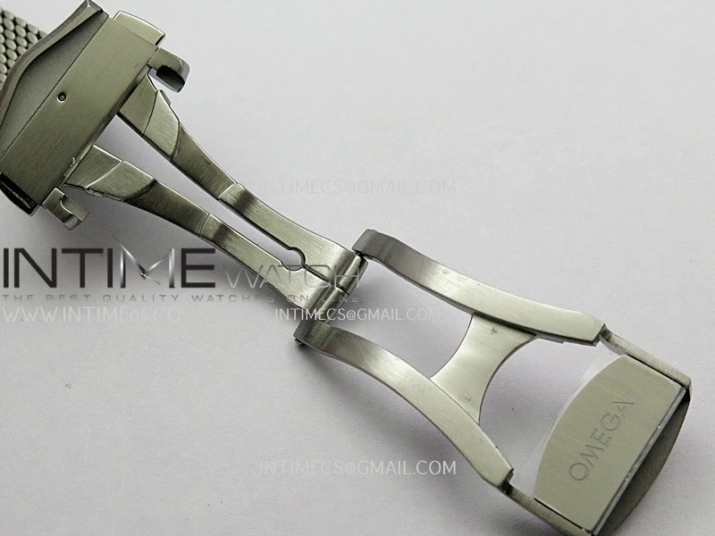 Seamaster 300M Diver 42mm SS ORF Best Edition Gray Dial On SS Mesh Bracelet Super Clone 8806
